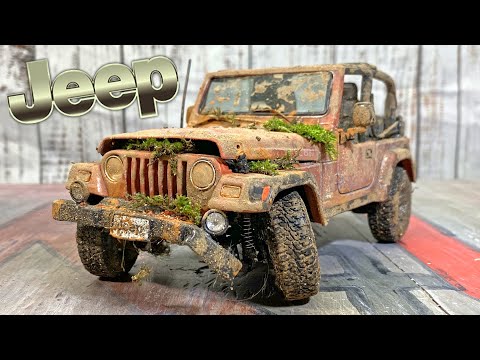 Restoration Jeep Rubicon 4x4 Off Road Vehicle