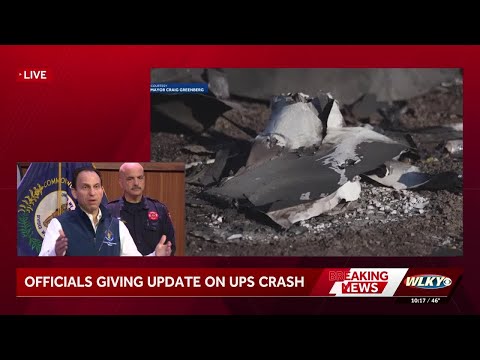 Mayor, EMS give update on UPS plane crash, recovery efforts - 10 a.m. - Thursday, Nov. 6