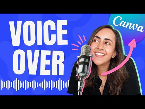 How to add Voiceover to a Video in Canva🎙| Free & Easy
