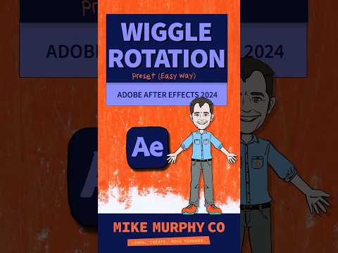 Wiggle Rotation Animation Preset in After Effects