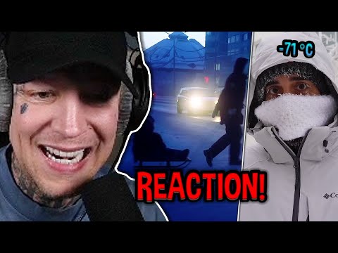 Leben in der KÄLTESTEN Stadt der WELT.. (-71 °C) 🥶😱 | MontanaBlack Reaktion
