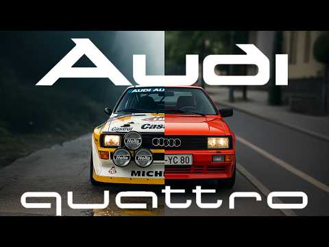Audi quattro – La voiture qui a redéfini la traction, défié la mort et changé le monde
