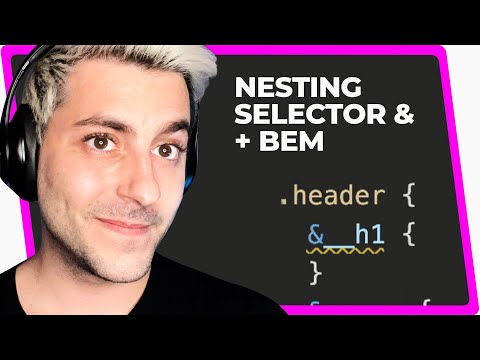 💕Nesting en SASS o Anidación en SASS y Selector & con METODOLOGIA BEM ✅ *DESCÁRGATE el código*