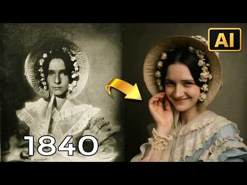 The First Humans to be Photographed, 1800s Daguerreotypes | AI Reanimated