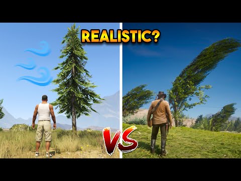 RDR 2 IS BETTER THAN GTA 5 ! (GTA 5 VS RDR 2)