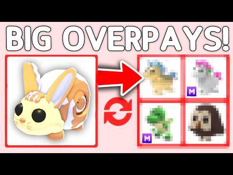 Trading BUNNY SWIRL PETS In Adopt Me!