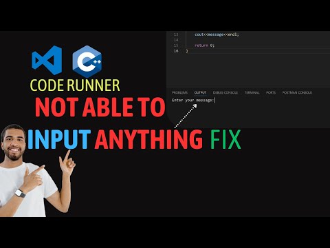 VS Code not taking any inputs when running c/c++ code using code runner [FIX]