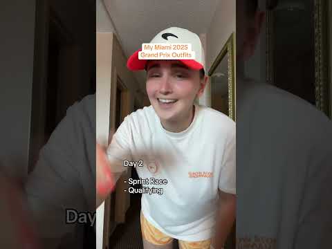 My Miami GP Outfits from this weekend! #f1