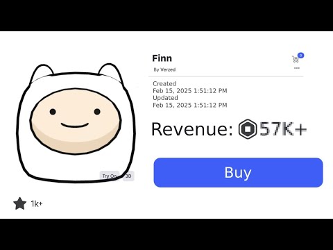 How much Robux Can You Make From UGCs in 7 DAYS on Roblox?