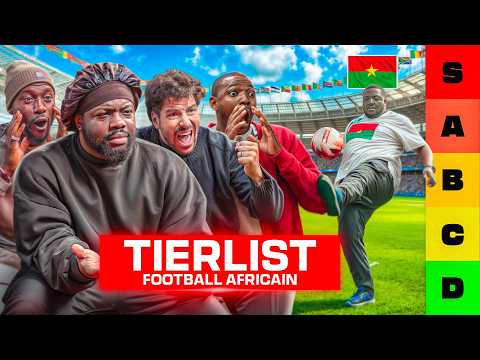 TIERLIST football africain (ft. Lonni, Redouane Bougheraba, Sacko Camara, Sams)