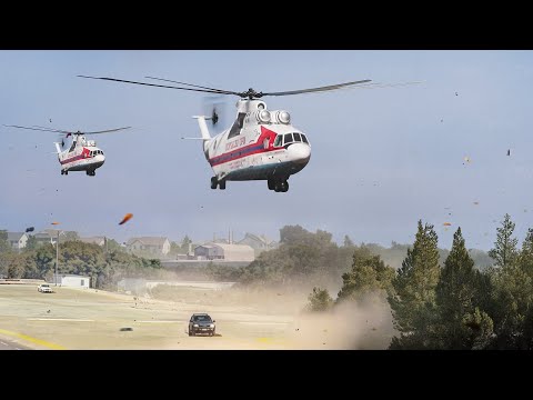 Crazy Operations of World’s Largest Helicopter Ever Built