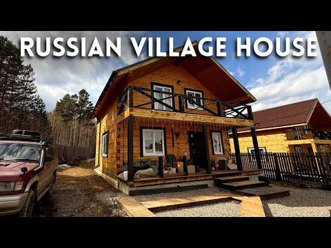 Inside a Cozy Russian Cottage: Full Tour! 🇷🇺 Life in a Siberian City
