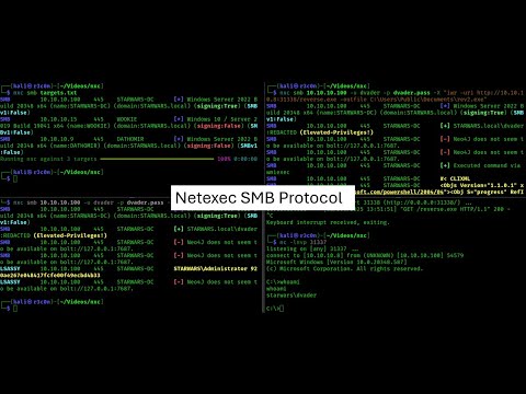 Using Netexec SMB Protocol