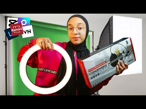 معداتي لصناعة محتوي على اليوتيوب | معدات اليوتيوب للمبتدئين