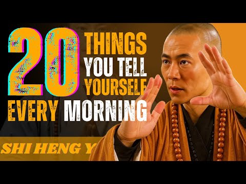 20 Powerful Things to Tell Yourself Every Morning | Shi Heng Yi Motivation #successmotivation