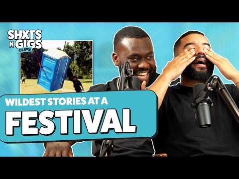 What's The Wildest Thing You've Done At A Festival? | ShxtsNGigs Clips