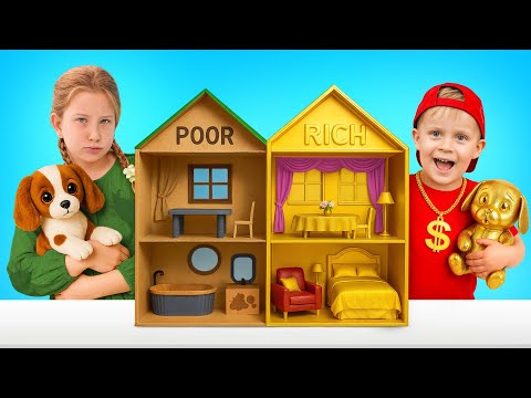Playhouse & Khách Sạn Giấy Bìa | Video Thiếu Nhi Vui Nhộn