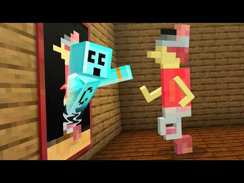 Minecraft but you can Go Inside Paintings