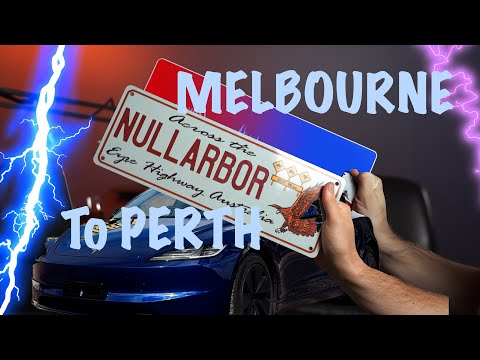 ACROSS THE NULLARBOR in an ELECTRIC VEHICLE - Melbourne to Perth in 4 days