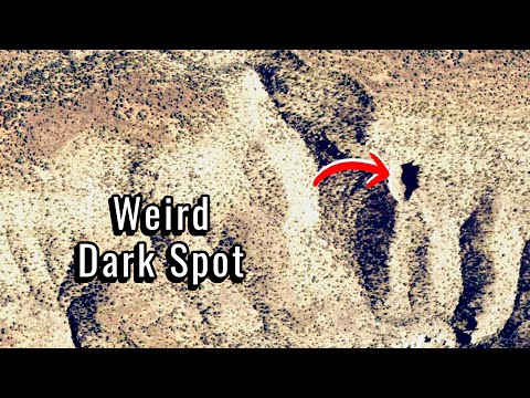 I Found a Bizarre Dark Spot on the Edge Of The Grand Canyon