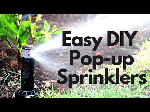 How to Install Pop Up Sprinklers in Your Lawn