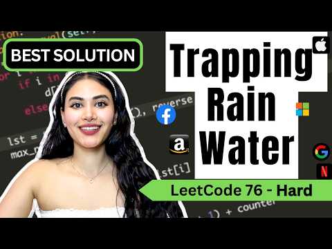Trapping Rain Water - LeetCode 42 - Python #leetcode #blind75 (One Pass!)