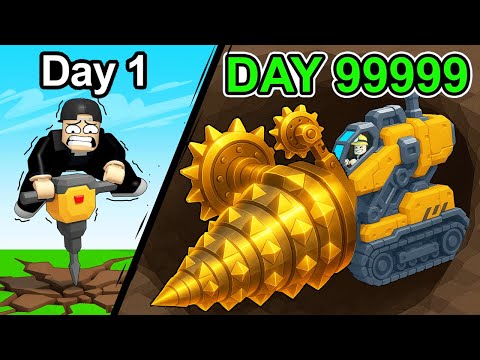 Digging To The Center Of the Earth in Roblox