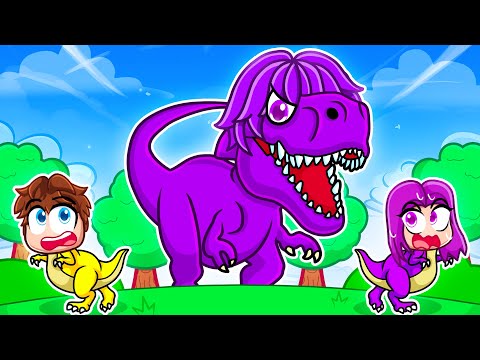 Becoming The BIGGEST DINOSAUR to Eat MY FRIENDS…
