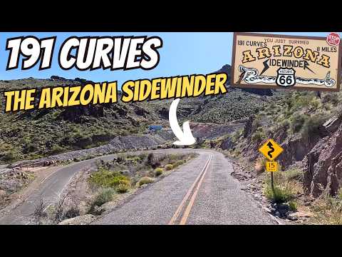 Historic Arizona Sidewinder: (191 Curves) Route 66