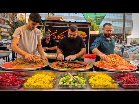 Lafa! EXTREME IRAQI STREET FOOD in Slemani 🇮🇶 KURDISTAN