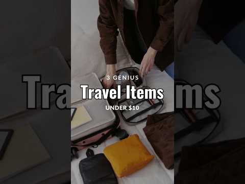 ๐๐ผ3 Genius Travel Items Under $10 You Didnโt Know You Needed!
