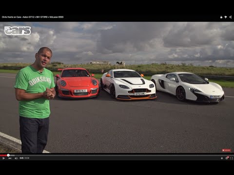 Chris Harris on Cars | Aston GT12 v 991 GT3RS v McLaren 650S