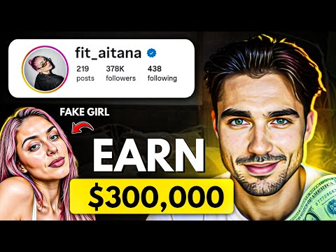 How I made an Ai influencer that makes me money with Fanvue!