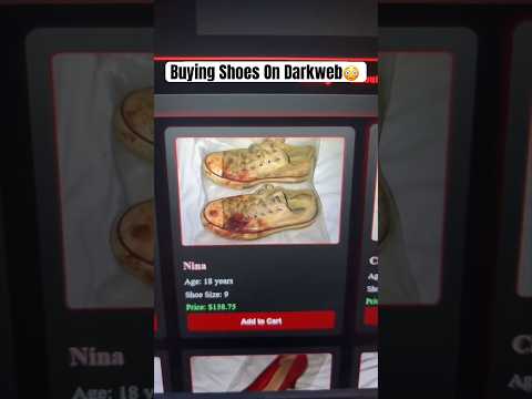 He Bought Shoes Off The Darkweb😳