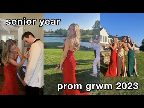 get ready with me for my senior prom (2023)