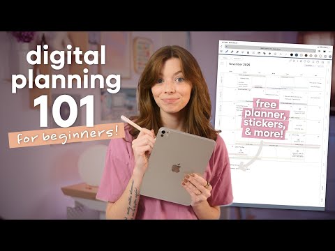 Beginner’s Guide to Digital Planning in 2026 + FREE Planner Bundle