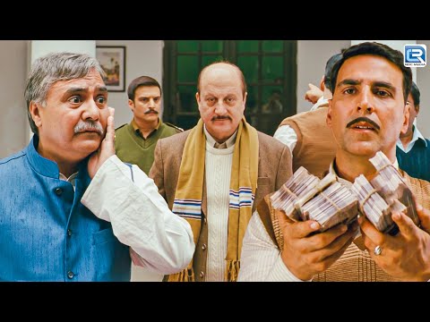 Anupam Kher और Akshay Kumar ने नकली CBI बनकर मंत्री जी के घर पे मारी Raid | Special 26 Best मूवी सीन