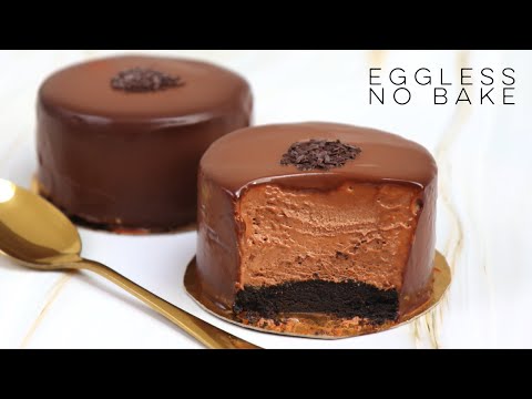 Oreo Chocolate Mousse Cake | No-Bake Chocolate Mousse Cake Recipe