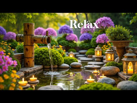 Healing Music with Gentle Water Sounds 🌿 Insomnia Relief, Calm Anxiety & Deep Relaxation