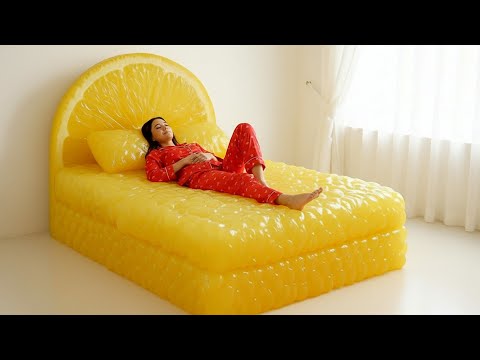 Which Strange Bed Would You Try? 🛌🍋| The Ultimate Satisfying Oddly Asmr Experience
