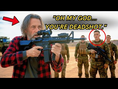 Lieutenant Challenged the Homeless Veteran to Hit the Target — He Hit Five Times Without Blinking