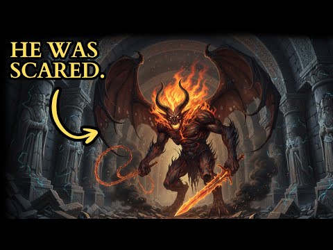 The Only Time The Balrog Felt Fear | His Deepest Secret Revealed (Lord Of The Rings)