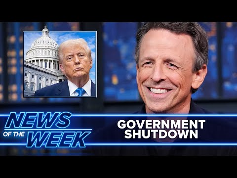 Trump Comments on Government Shutdown, Netanyahu Visits White House: Late Night's News of the Week