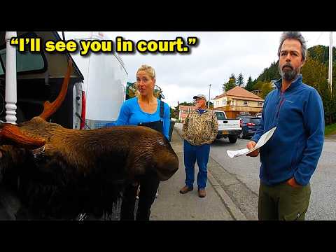 Dispute Over Legality of Moose in Alaska