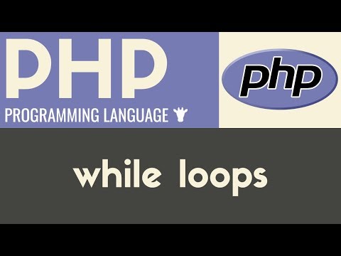 While Loops | PHP | Tutorial 24