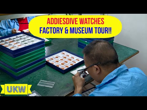 Exclusive Addiesdive Factory & Museum Tour – The AliExpress Watch Juggernaut Revealed!!