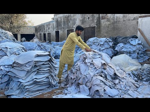 Turning Raw Leather into High-Quality Gloves | Amazing Manufacturing Process