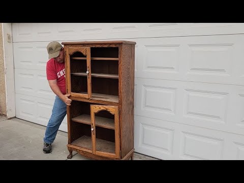 How an old cabinet can make your living room prettier and more organized!