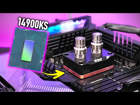 My New Water Block - Time for 14900KS Direct Die