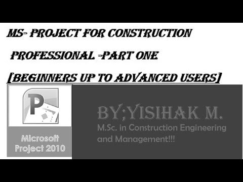How we can develop master Schedule in Amharic part 1? For all who need፤ እንዴት ማስቴር ስኬጁል ላዘጋጅ??